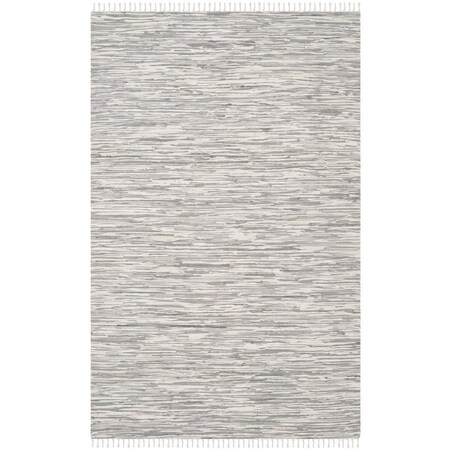Safavieh Montauk Hand Woven Rectangle Area Rug, Silver - 2 ft.-3 in. x 5 ft. MTK753A-25